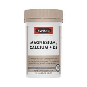 Swisse Magnesium,Calcium + D3 120 Tabs